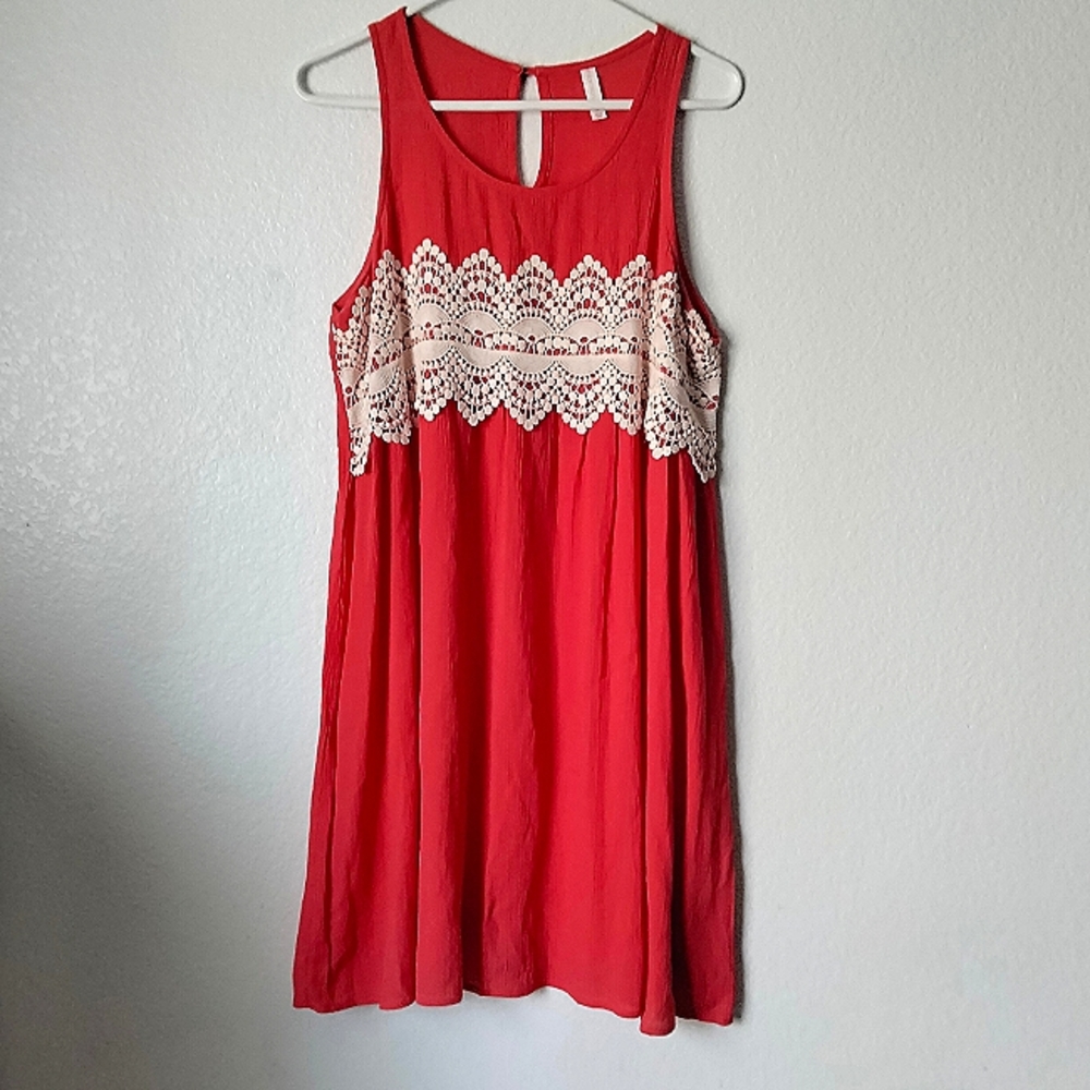 xhilaration tank dressorange woman's medium